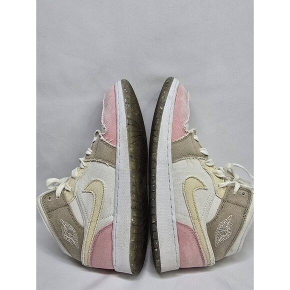 Nike Air Jordan 1 Mid Pastel Grind - Size 5.5 Youth - Picture 16 of 16